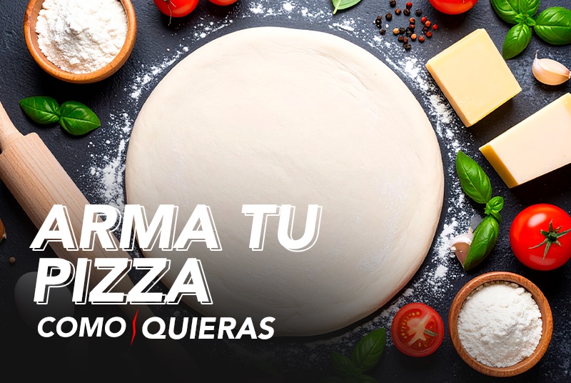 Arma tu pizza
