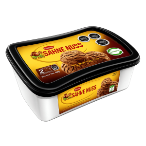 Postre Helado Sahne Nuss